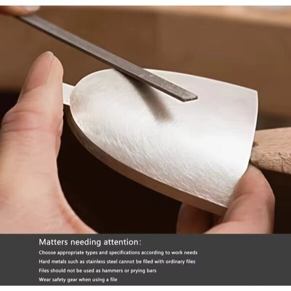 10 PCS Premium Needle File Set High-Carbon Steel Files NON-SLIP Ergonomic - Picture 4 of 5